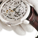 腕時計 ハリーウィンストン Harry Winston ミッドナイト スケルトン MIDAHM42WW001 自動巻き メンズ OH済 K18WG無垢 シースルー