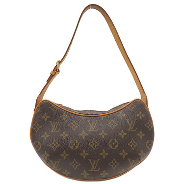 ルイヴィトン LOUIS VUITTON ポシェット クロワッサン M51510 モノグラム モノグラムキャンバス ショルダーバッグ ゴールド金具 茶
