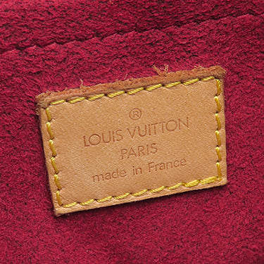 ルイヴィトン LOUIS VUITTON ポシェット クロワッサン M51510 モノグラム モノグラムキャンバス ショルダーバッグ ゴールド金具 茶