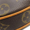ルイヴィトン LOUIS VUITTON ポシェット クロワッサン M51510 モノグラム モノグラムキャンバス ショルダーバッグ ゴールド金具 茶