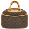 ルイヴィトン LOUIS VUITTON トゥルーヴィル M42228 モノグラム モノグラムキャンバス ハンドバッグ ゴールド金具 茶 鍵1本欠品