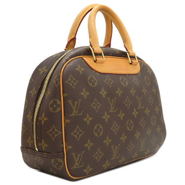 ルイヴィトン LOUIS VUITTON トゥルーヴィル M42228 モノグラム モノグラムキャンバス ハンドバッグ ゴールド金具 茶 鍵1本欠品