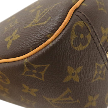 ルイヴィトン LOUIS VUITTON トゥルーヴィル M42228 モノグラム モノグラムキャンバス ハンドバッグ ゴールド金具 茶 鍵1本欠品