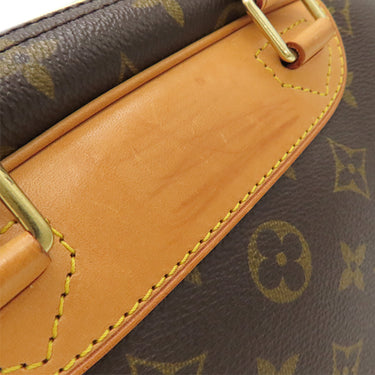 ルイヴィトン LOUIS VUITTON トゥルーヴィル M42228 モノグラム モノグラムキャンバス ハンドバッグ ゴールド金具 茶 鍵1本欠品
