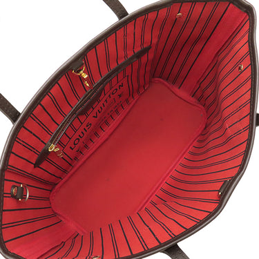 ルイヴィトン LOUIS VUITTON ネヴァーフルPM N41359 ダミエエベヌ ダミエキャンバス トートバッグ ゴールド金具 茶 ハンドバッグ