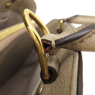 ルイヴィトン LOUIS VUITTON モンテーニュBB M45489 トゥルトレールクレーム バイカラーモノグラムアンプラント 2WAYバッグ ゴールド金具 グレージュ ハンドバッグ ショルダーバッグ