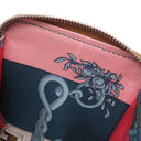 エルメス HERMES アザップ シルクイン ミニ コインケース ゴールド ヴォーエプソン コインケース シルバー金具 茶 ラウンドファスナー