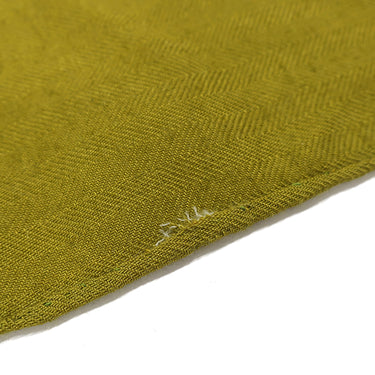 エルメス HERMES カレ140 カレジェアン グリーン×ベージュ×マルチカラー カシミヤ シルク ストール 【 PRIERES AU VENT / 風の中の祈り】