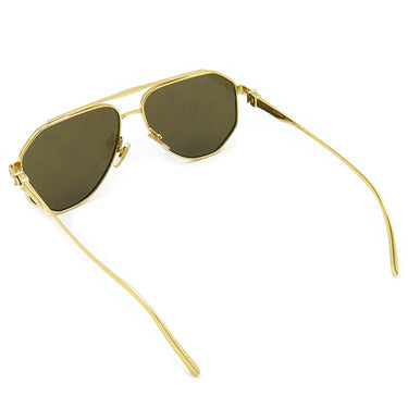 ルイヴィトン LOUIS VUITTON LVフラッシュ 59□14 Z1493U ゴールド メタル サングラス モノグラム パイロットシェイプ