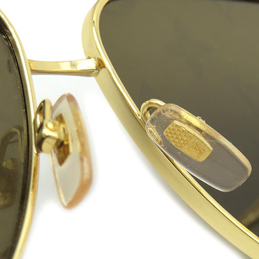 ルイヴィトン LOUIS VUITTON LVフラッシュ 59□14 Z1493U ゴールド メタル サングラス モノグラム パイロットシェイプ