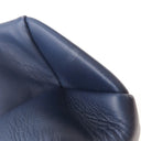 シャネル CHANEL マトラッセ スモール ショッピングバッグ ネイビー カーフレザー トートバッグ ゴールド金具 紺 チェーンショルダー ココマーク