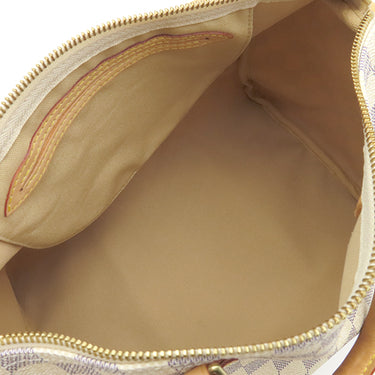 ルイヴィトン LOUIS VUITTON スピーディ30 N41533 ダミエアズール ダミエアズールキャンバス ハンドバッグ ゴールド金具 白 ボストン 鍵・パドロック欠品