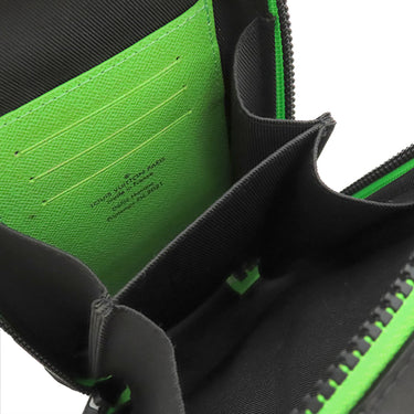 ルイヴィトン LOUIS VUITTON ソフトトランク フォーンボックス M80144 モノグラム×ブラック モノグラムキャンバス ボディバッグ マットブラック金具 LV フレンド 刺繡 ショルダー