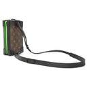 ルイヴィトン LOUIS VUITTON ソフトトランク フォーンボックス M80144 モノグラム×ブラック モノグラムキャンバス ボディバッグ マットブラック金具 LV フレンド 刺繡 ショルダー