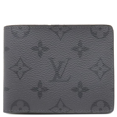 ルイヴィトン LOUIS VUITTON ポルトフォイユ スレンダー M80906 モノグラムエクリプスリバース モノグラムキャンバス モノグラムエクリプスリバースキャンバス 二つ折り財布 黒