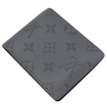 ルイヴィトン LOUIS VUITTON ポルトフォイユ スレンダー M80906 モノグラムエクリプスリバース モノグラムキャンバス モノグラムエクリプスリバースキャンバス 二つ折り財布 黒