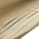 ルイヴィトン LOUIS VUITTON ジッピー ウォレット M80116 クレーム×ボワドローズ バイカラーモノグラムアンプラント 長財布 ゴールド金具 茶 ラウンドファスナー