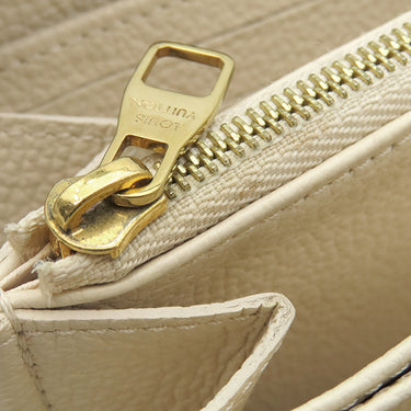 ルイヴィトン LOUIS VUITTON ジッピー ウォレット M80116 クレーム×ボワドローズ バイカラーモノグラムアンプラント 長財布 ゴールド金具 茶 ラウンドファスナー