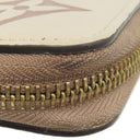 ルイヴィトン LOUIS VUITTON ジッピー ウォレット M80116 クレーム×ボワドローズ バイカラーモノグラムアンプラント 長財布 ゴールド金具 茶 ラウンドファスナー