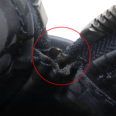 クリスチャン・ディオール Christian Dior マイクロ ポーチ 2ESCA326VLM_36BU ネイビー キャンバス レザー 2WAYバッグ シルバー金具 紺 クロスボディ