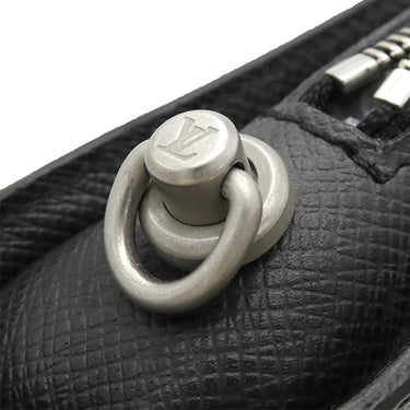 ルイヴィトン LOUIS VUITTON バイカル M30182 アルドワーズ タイガ セカンドバッグ マットシルバー金具 チャコールグレー クラッチバッグ レザー