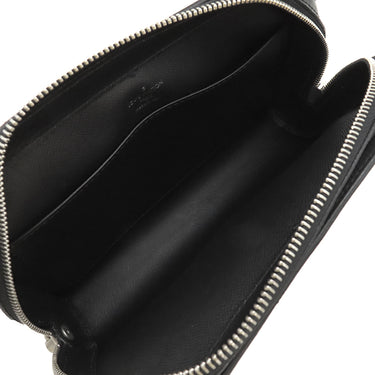 ルイヴィトン LOUIS VUITTON バイカル M30182 アルドワーズ タイガ セカンドバッグ マットシルバー金具 チャコールグレー クラッチバッグ レザー