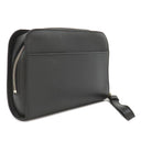 ルイヴィトン LOUIS VUITTON バイカル M30182 アルドワーズ タイガ セカンドバッグ マットシルバー金具 チャコールグレー クラッチバッグ レザー