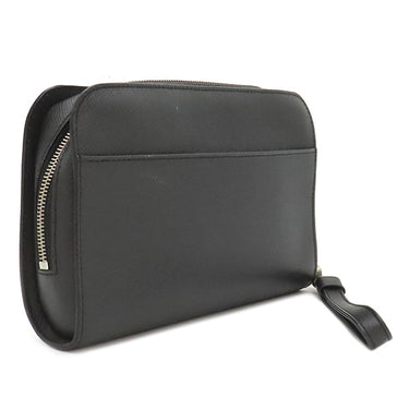 ルイヴィトン LOUIS VUITTON バイカル M30182 アルドワーズ タイガ セカンドバッグ マットシルバー金具 チャコールグレー クラッチバッグ レザー