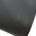 ルイヴィトン LOUIS VUITTON バイカル M30182 アルドワーズ タイガ セカンドバッグ マットシルバー金具 チャコールグレー クラッチバッグ レザー