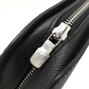 ルイヴィトン LOUIS VUITTON バイカル M30182 アルドワーズ タイガ セカンドバッグ マットシルバー金具 チャコールグレー クラッチバッグ レザー