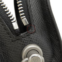 ルイヴィトン LOUIS VUITTON バイカル M30182 アルドワーズ タイガ セカンドバッグ マットシルバー金具 チャコールグレー クラッチバッグ レザー