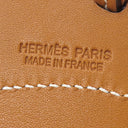 エルメス HERMES パドック ボット ブーツ ナチュラルサブレ×オレンジ ヴォースイフト バトラー バッグチャーム シルバー金具 茶 オレンジ