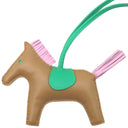 エルメス HERMES ロデオMM チャイ×モーヴシルベストル×ミント アニューミロ バッグチャーム 茶 ピンク 緑