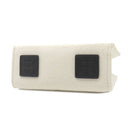 ジバンシイ GIVENCHY G-Tote ミニ キャンバス トートバッグ ベージュ×ブラック コットン レザー 2WAYバッグ ゴールド金具 白 黒 ショルダー