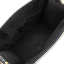 ジバンシイ GIVENCHY G-Tote ミニ キャンバス トートバッグ ベージュ×ブラック コットン レザー 2WAYバッグ ゴールド金具 白 黒 ショルダー