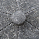 ボッテガヴェネタ BOTTEGA VENETA フランネルプリント ヌバックレザー 739329 チャコール レザー 14037 キャップ 帽子 ダークグレー