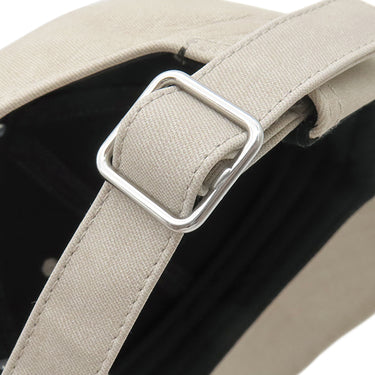 ボッテガヴェネタ BOTTEGA VENETA チノプリント ヌバックレザー 748111 ライトベージュ レザー 14037 キャップ 帽子 ライトグレー