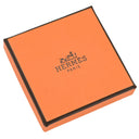 エルメス HERMES ポップアッシュ Hピアス ホワイトXシルバー メタル エナメル ピアス H型 白