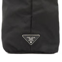 プラダ PRADA 迷彩柄 リバーシブル 三角ロゴ BR4521 カーキ×ブラック ナイロン 2WAYバッグ シルバー金具 黒 緑 カモフラ柄 トート