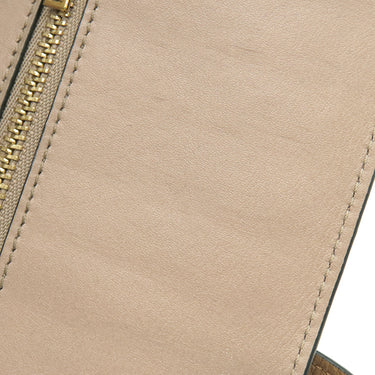 ロエベ LOEWE バーティカル ウォレット C660S40X01 トフィー×タン カーフ 二つ折り財布 ゴールド金具 長財布