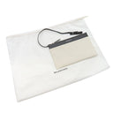 バレンシアガ BALENCIAGA ネイビー カバ スモール 339933 アイボリーXブラック キャンバス レザー トートバッグ シルバー金具 白 黒