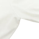 エルメス HERMES タートルネック カットソー ホワイト×ブラウン コットン 14038 トップス 白 茶 長袖 ハイネック