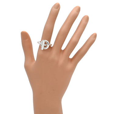 エルメス HERMES エシャペ MM シルバー シルバー925 #54(JP14) リング 指輪 SV925 AG925 14号