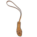 エルメス HERMES オランナノ ゴールド×ナチュラルサブレ ヴォーエプソン ヴォーバトラー ヴァッシュハンター バッグチャーム 新品 未使用 茶 サンダル型