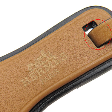エルメス HERMES オランナノ ゴールド×ナチュラルサブレ ヴォーエプソン ヴォーバトラー ヴァッシュハンター バッグチャーム 新品 未使用 茶 サンダル型