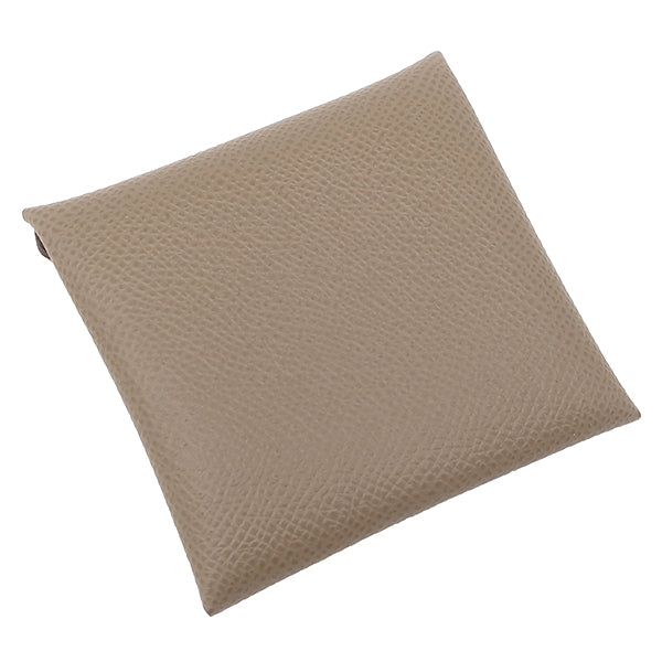 エルメス HERMES バスティア エトゥープ ヴォーエプソン コイン