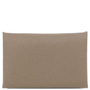 エルメス HERMES カルヴィ エトゥープ ヴォーエプソン カードケース シルバー金具 新品 未使用 グレージュ