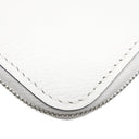 エルメス HERMES アザップ シルクイン ミニ コンパクト ニューホワイト ヴォーエプソン コインケース シルバー金具 オフホワイト ラウンドファスナー