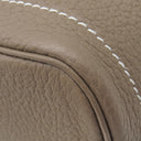 エルメス HERMES ガーデンパーティーTPM エトゥープ ネゴンダ トートバッグ シルバー金具 グレージュ