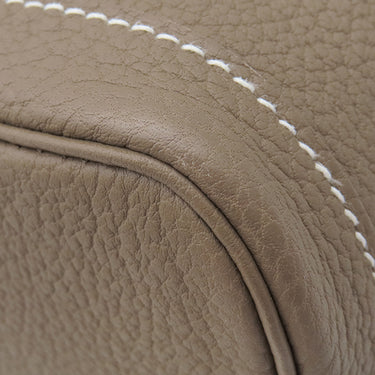 エルメス HERMES ガーデンパーティーTPM エトゥープ ネゴンダ トートバッグ シルバー金具 グレージュ